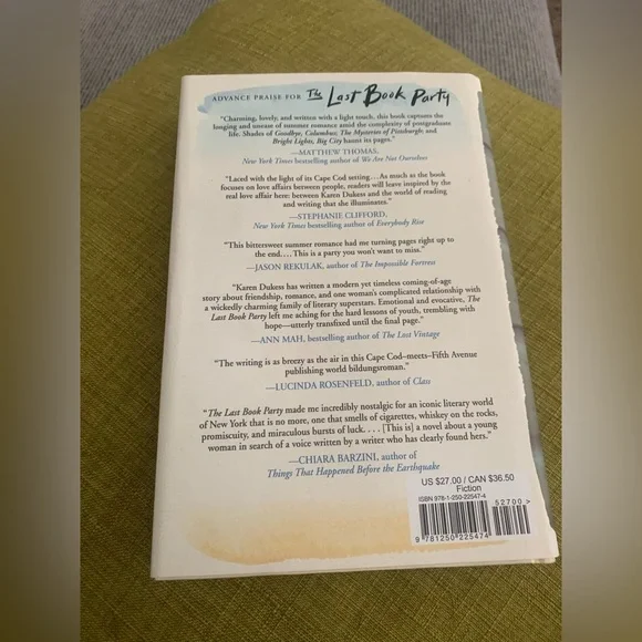 'The Last Book Party' Novel by Karen Dukess - Picture 2 of 2